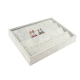 Rectangle Velvet Earrings Jewelry Display Box Case