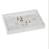 Rectangle Velvet Earrings Jewelry Display Box Case