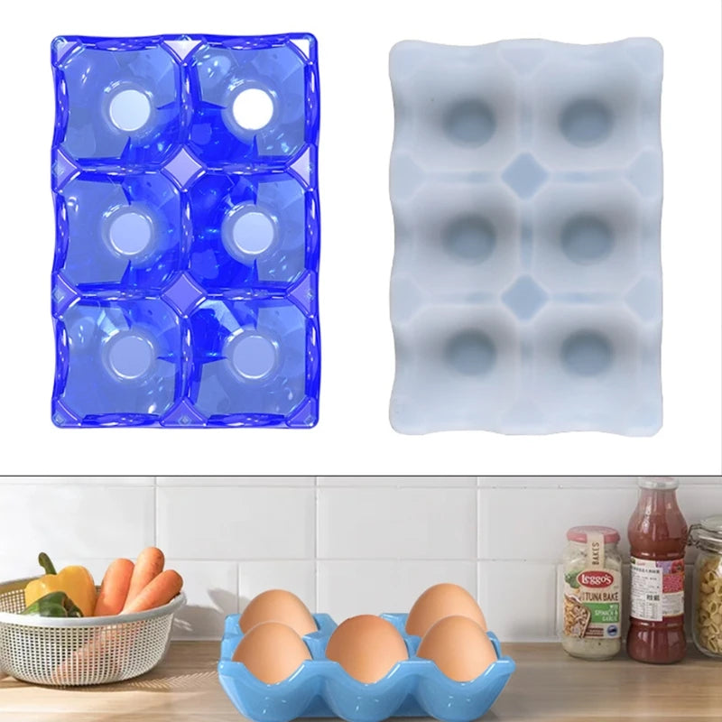 Portable Egg Storage Box Mould - Refrigerator Crispy Egg Protective Container