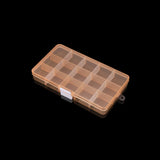 Adjustable Plastic Jewelry Beads Storage Box Case Container Organize