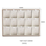Leather Jewelry Tray for Necklace Earrings Storage