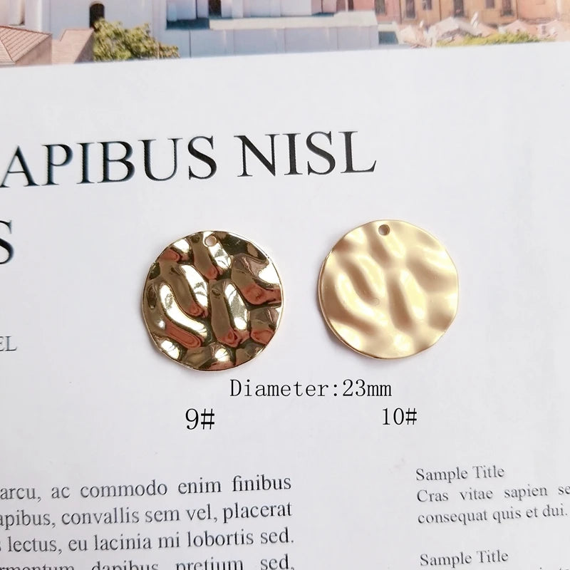 Alloy Geometric Shape Pendant Earring Material
