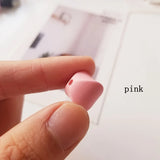 Acrylic Pierced Square Beads DIY Earrings Material