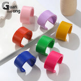 Resin Acrylic Cuff Bangles for Women Wide Bracelets Indian Party Jewelry