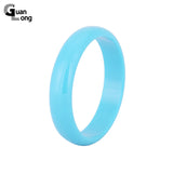 GuanLong Wide Resin Bangle Bracelet for Women