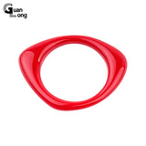 Vintage Resin Acrylic Bracelets for Women Unisex Handmade Bangle
