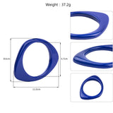 Vintage Resin Acrylic Bracelets for Women Unisex Handmade Bangle