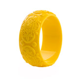 Colorful Bohemian Wide Bangles Acrylic Resin Indian Bracelets Bangles