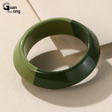 Vintage Retro Geometric Cuff Bracelets for Women Wide Bangles Jewelry