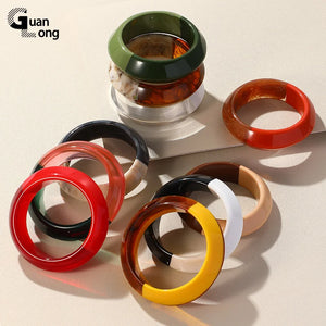 Vintage Retro Geometric Cuff Bracelets for Women Wide Bangles Jewelry
