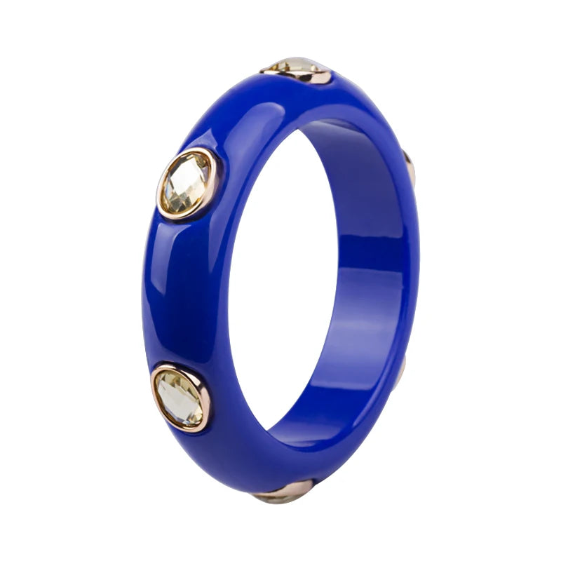 Guanlong Vintage Resin Cuff Bracelet for Women