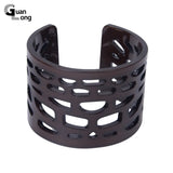 Guanlong Resin Acrylic Bangles with Charms for Women