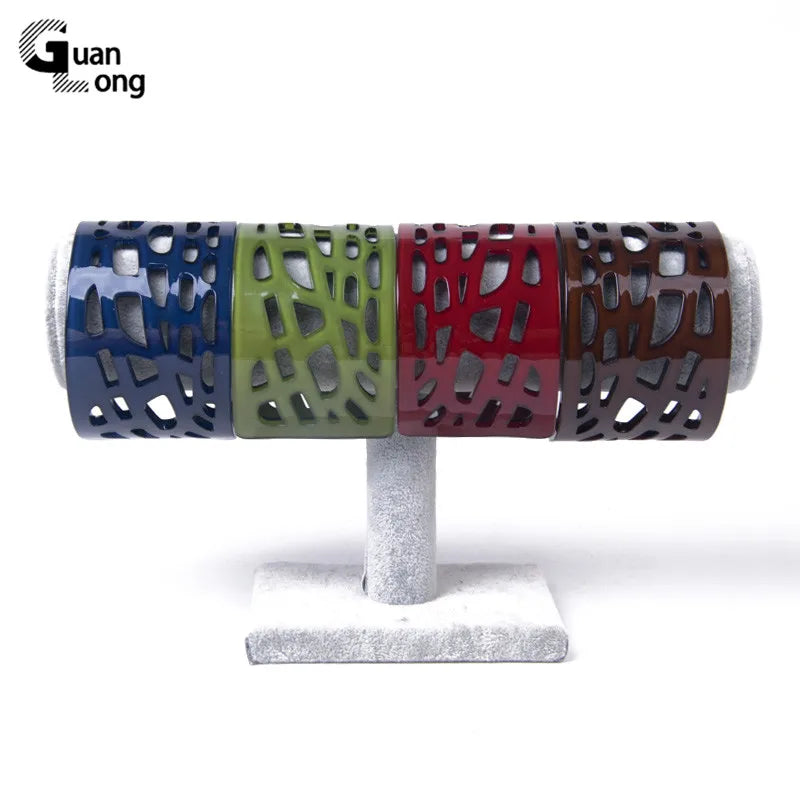 Guanlong Resin Acrylic Bangles with Charms for Women