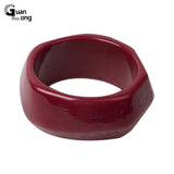 Guanlong Wide Bangle Bracelets Indian Acrylic Bangles Charms Retro Party Gift