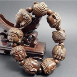 Guanyin Agarwood Rosary Beads | Hand Carved Bracelet