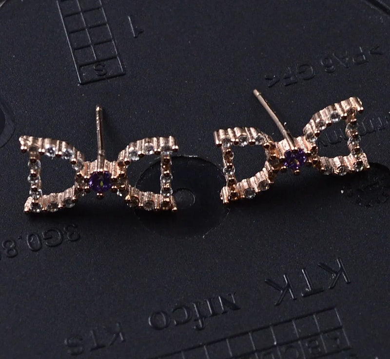 925 Silver CZ Earrings, 1.5 g, EA51594