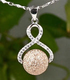 925 Silver CZ Satelite Pendant 25mm PE36500