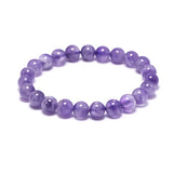 Amethyst Stone Beads Bracelet Fine Jewelry