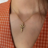 Guardian Jewelry Angel Wings Pendant Feather Necklace