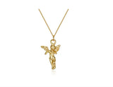 Guardian Jewelry Angel Wings Pendant Feather Necklace