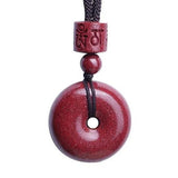 Guardian Jewelry ZHUSHA Necklace Pendant Donuts Lucky