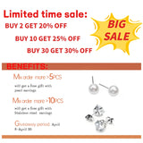 Guardian Stars Flowers God Eye Round Multi-hanging Hoop Earrings