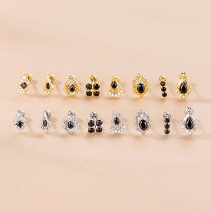 Zircon Ear Bone Stud Stainless Steel