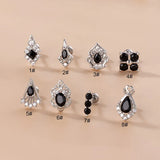 Zircon Ear Bone Stud Stainless Steel