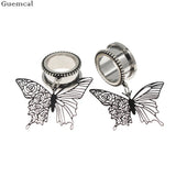 Sheep Stainless Steel Ear Plugs Tunnels Expander Gauges Ear Stretching