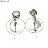 Sheep Stainless Steel Ear Plugs Tunnels Expander Gauges Ear Stretching