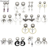Sheep Stainless Steel Ear Plugs Tunnels Expander Gauges Ear Stretching