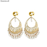 Feather Dangle Earring Ear Gauges Piercing