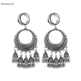 2pcs Long Leaf Bell Pendant Ear Expanders 6mm-30mm Piercing Jewelry