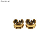 Stainless Steel Snake Ear Gauges 1 pair 6-30mm