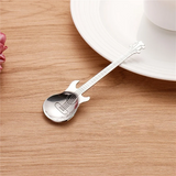 Stainless Steel Guitar Coffee Teaspoons, Set of 4