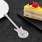 Stainless Steel Guitar Coffee Teaspoons, Set of 4
