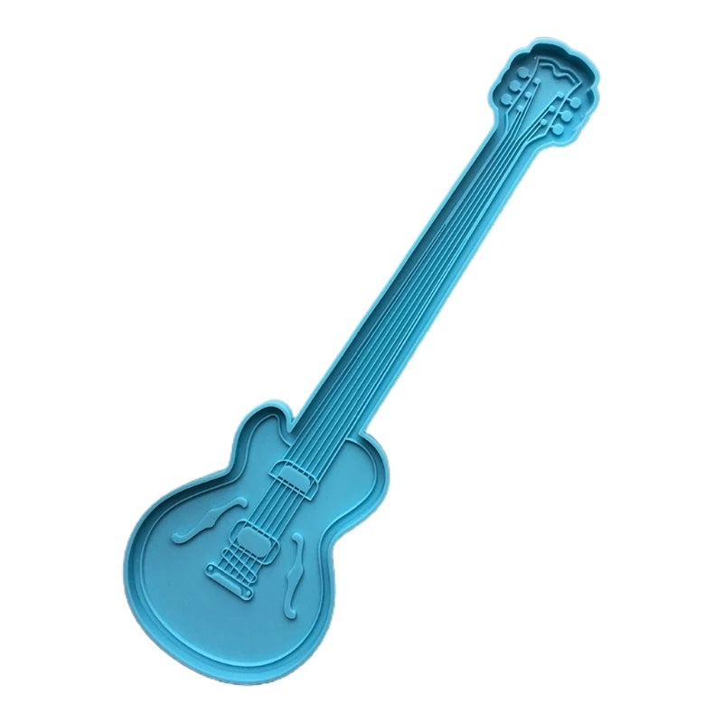 Guitar Epoxy Resin Mold DIY Crafts Jewelry Making Tool