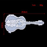 Guitar Pendant UV Resin Silicone Mold Wall Hanging Decoration