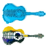 Guitar Pendant UV Resin Silicone Mold Wall Hanging Decoration