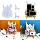 Guitar Photo Frame Epoxy Resin Mold DIY Crafts Tools