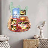 Guitar Photo Frame Mold Silicone Display Stand Resin Casting Mold
