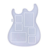 Guitar Photo Frame Mold Silicone Display Stand Resin Casting Mold
