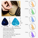 Guitar Pick Epoxy Resin Molds Triangle Plectrum Case Silicone Mold