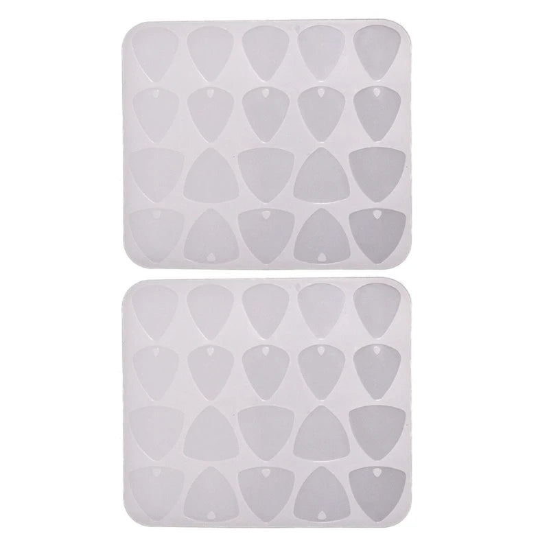 Triangle Guitar Pick Silicone Mold DIY Jewelry Pendant Making Tool