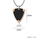Music Note Pendant Guitar Pick Necklace for Music Lover Men and Women