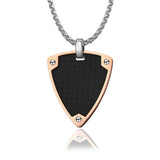 Music Note Pendant Guitar Pick Necklace for Music Lover Men and Women