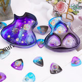Guitar Storage Box Mould Pick Epoxy Mould DIY Jewelry Kit