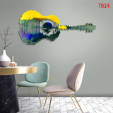 Guitar Wall Hanging Silicone Mold DIY Guitar Decorative Jewelry Pendant Mold