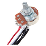Pre-wired Guitar Harness 500K Pots 3-Way Toggle Silver