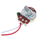 Pre-wired Guitar Harness 500K Pots 3-Way Toggle Silver
